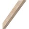 Ekena Millwork 5 1/2"W x 36"D x 36"H Traditional Smooth Knee Brace, Douglas Fir BRC06X36X36TRA00SDF - alternate 1